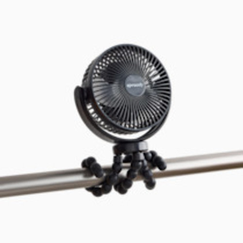 Sprucely Portable Stroller Fan - Black