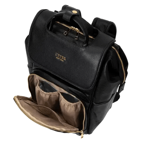 Women’s Diaper Bag Backpack - Best Leather Diaper Bag Backpack for Women Gift | Affordable & Stylish Diaper Backpack Bag | UPPER | La Madison - Elegant Vegan Leather Diaper Bag Backpack - UPPER Brand