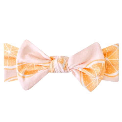 Copper Pearl Baby Bows: Stylish Headbands for Baby Girls, Premium Soft and Stretchy Baby Headbands, Perfect for Newborns, Trendy Designs - Cutie