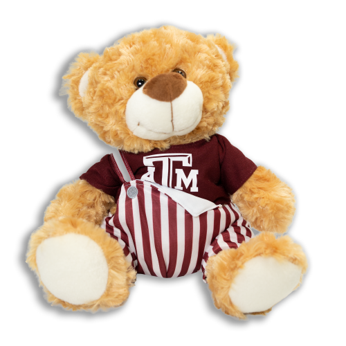 Texas A&M Fred The Bear In Gameday Bib