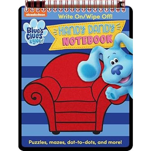 Nickelodeon Blue's Clues & You!: Handy Dandy Notebook (Write and Wipe)