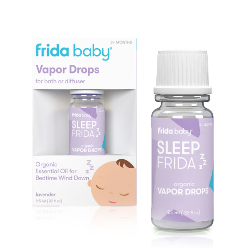 Frida Baby Natural Sleep Vapor Bath Drops for Bedtime, Bath, Humidifiers, 0.32 Fl Oz
