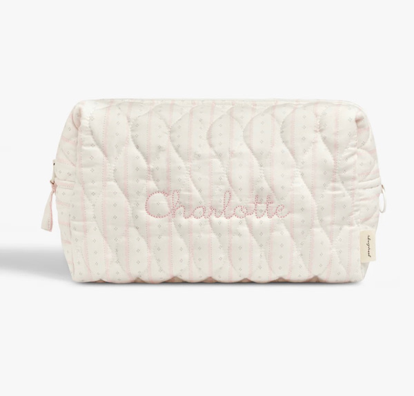Toiletry Pouch - Petal Scallops