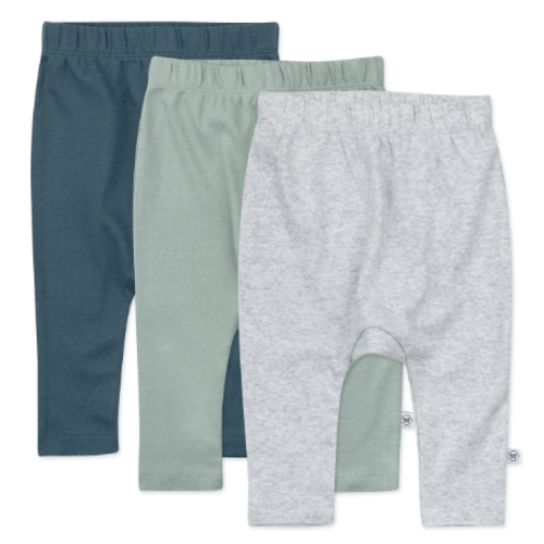 3-Pack Organic Cotton Harem Pants | Honest Baby Clothing