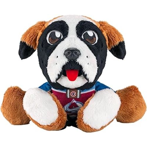 Bleacher Creatures Colorado Avalanche Bernie 8" NHL Kuricha Mascot Sitting Plush - Soft Chibi Inspired Mascot