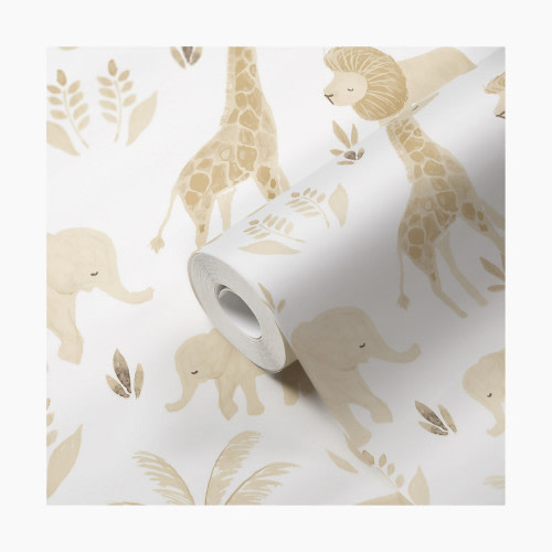 Crane Baby Non-Woven Wallpaper - Kendi Animals