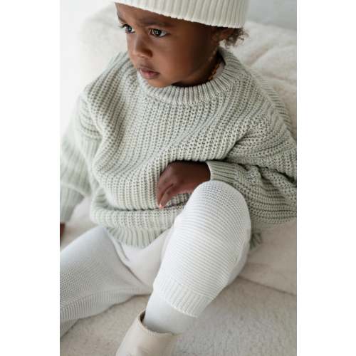 ‘Mint’ Chunky Knit Sweater