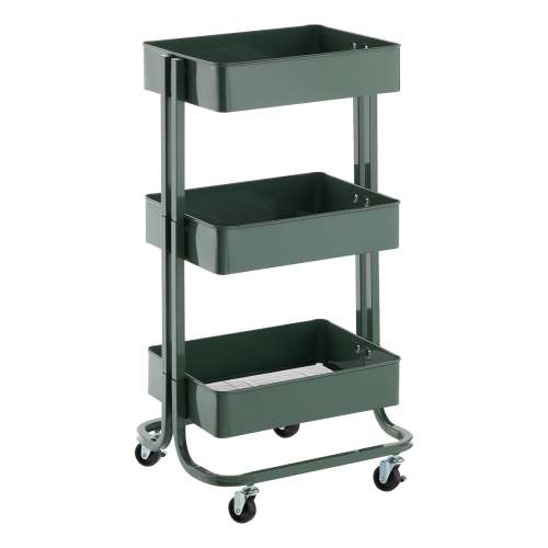 The Container Store 3-Tier Rolling Cart | The Container Store