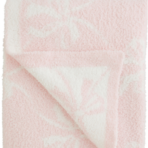 Bow Chenille Blanket