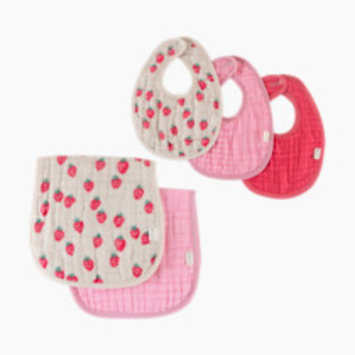 Itzy Ritzy Feeding Bundle - Strawberries & Cream