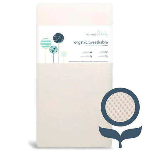 Naturepedic Organic Breathable 2-Stage Crib Mattress