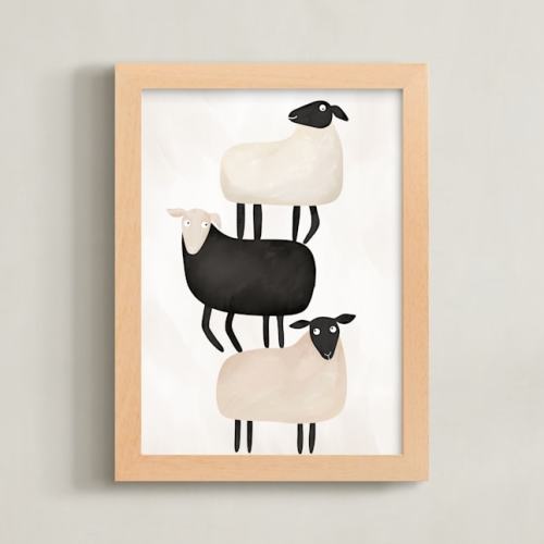 I got your back Limited Edition Nursery Art Print by Maja Cunningham