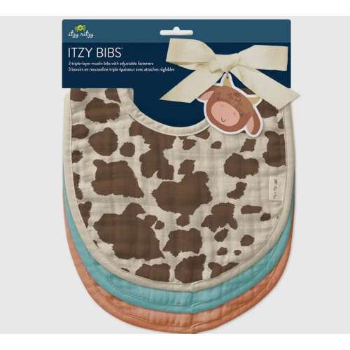 Giddy up baby bib set