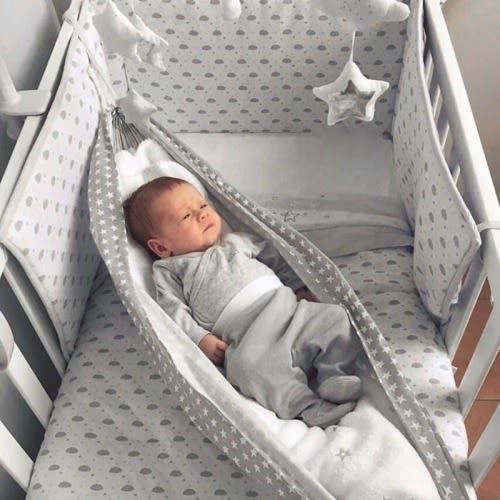 Crib Baby Hammock Swing Cotton Hanging Sleep Bassinet - Orbisify.com