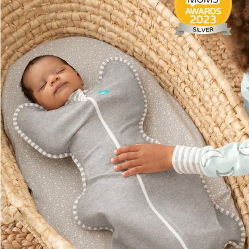 Swaddle Up™ 1.0 TOG Cotton Gray