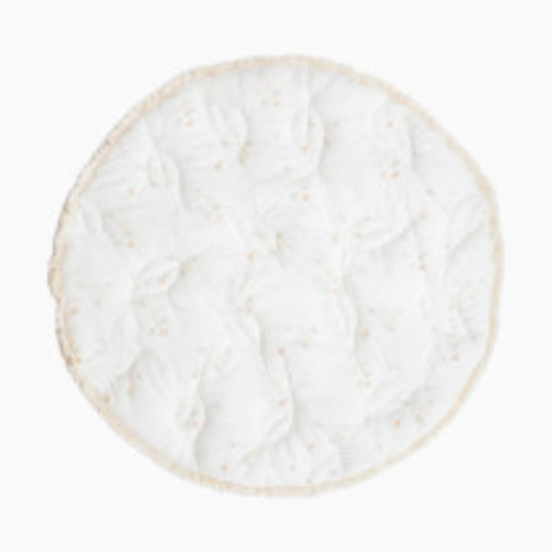 Crane Baby Willow Quilted Playmat - White/Brown