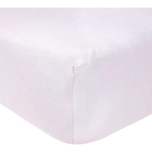 Burt's Bees Baby Essential Organic Cotton Fitted Crib Sheet, Breathable for Boy Girl Standard Crib & Toddler Mattresses