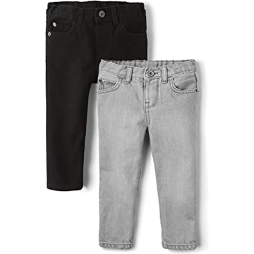 The Children's Place Baby and Toddler Boys' Basic Skinny Jeans, Multipack