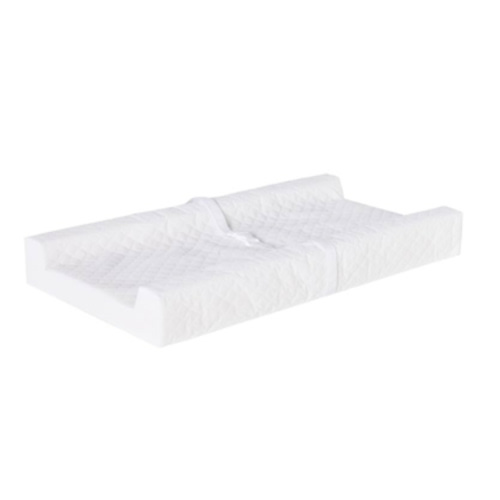 Regalo Baby Basics Non-Slip Infant Changing Pad with Patented Easy-Grip System – Water Resistant Cover, Compatible With Standard Changing Pad Covers and Dressers, Safe and Secure, White