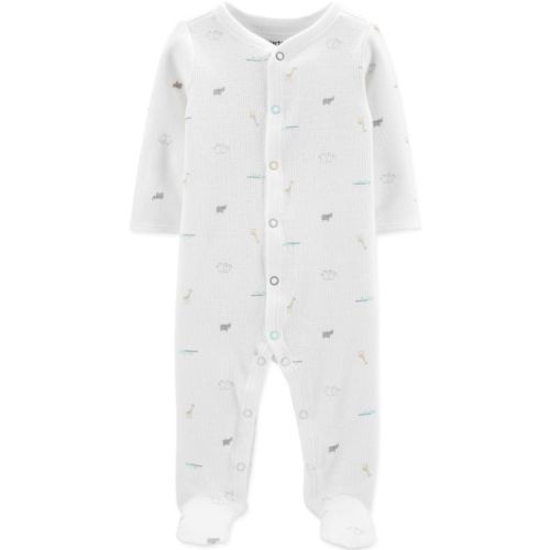 carter's® Newborn Animals Thermal Snap-Up Footie