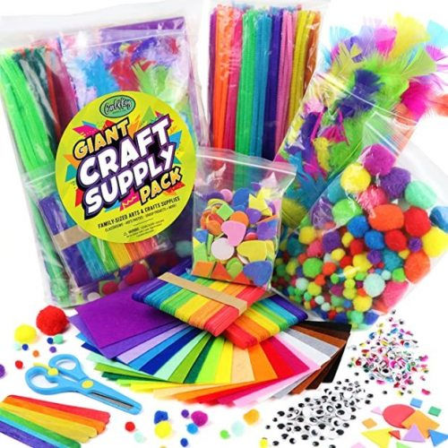 Carl & Kay Supply Co. Arts and Crafts Supplies Kit for Kids