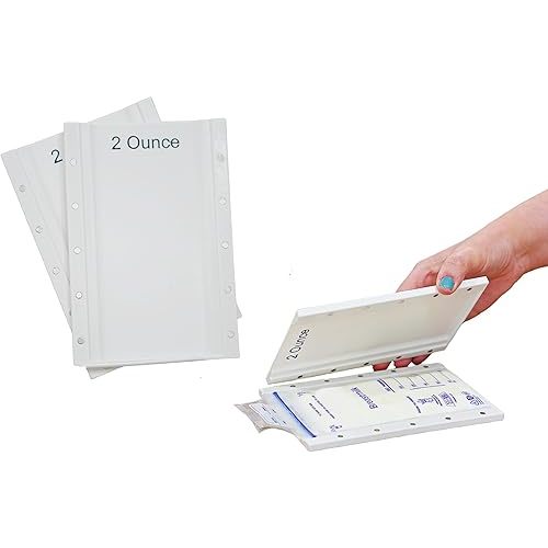 Magnetic Breastmilk Freeze Flat Trays - Breastpump Accessory to Freeze Breast Milk Storage Bags Flat - (for Lansinoh, Up&Up, & Avent, 2oz Tray Set (2 or 4oz))