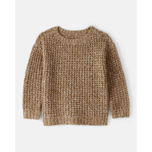 Toddler Boy Textured Sweater - Khaki - Carter's | Carter's