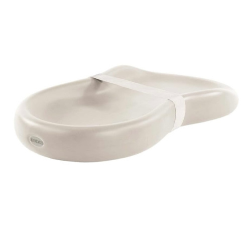 Keekaroo Peanut Changer Baby Vanilla– The Original Made in USA Easy-to-Clean Changing pad and The only Shell Over Foam, Fully Water Repellant