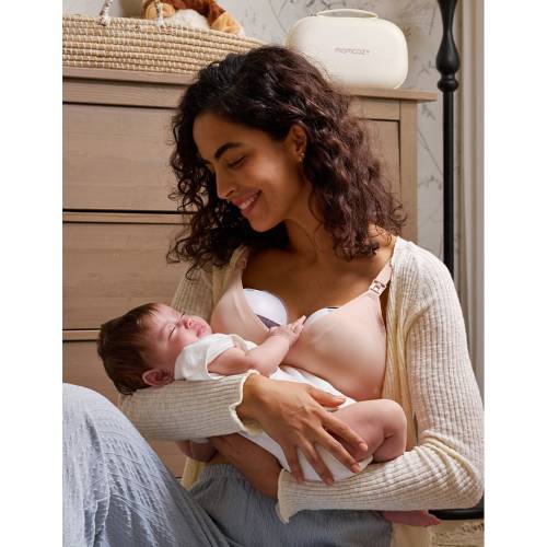 All-in-one M5 Wearable Breast Pump - Grey - Double