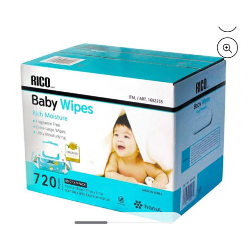 RICO Baby Wipes, 720-count | Costco