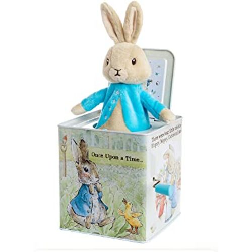 Beatrix Potter Peter Rabbit Jack-in-The-Box, Multi-colored, Standard
