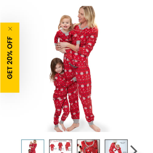 Moms pj’s Organic Cotton Holiday Matching Family Pajamas | Honest Baby Clothing