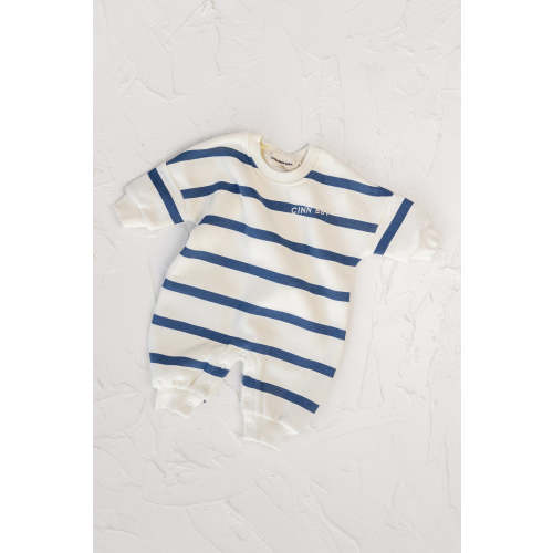Lounge Suit - Blue Stripe