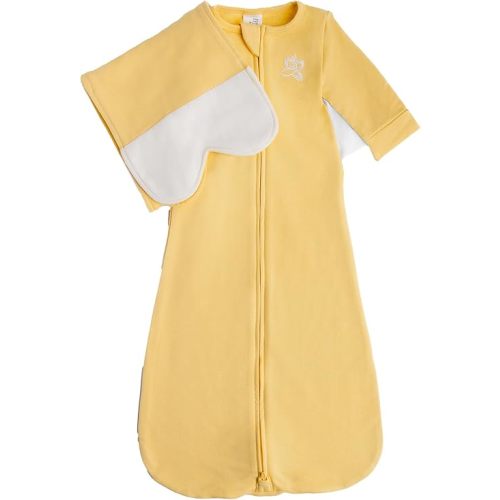 Organic Cotton Blend, All-in-One Sleep Sack Training System for Newborn Infant Baby