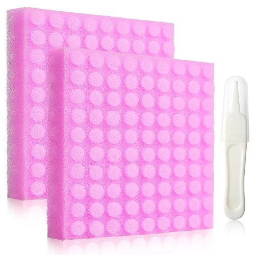 Replacement for NozeBot Electric Baby Nasal Aspirator Filters, 180Pcs Baby Nose Cleaner Hygiene Filters with Nose Cleaning Tweezer for Infants and Toddlers Boys Girls (Purple)
