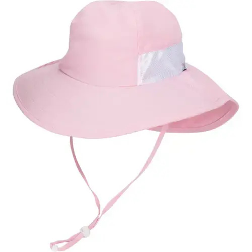 Kids Wide Brim + Flap Neck Sun Protective Adventure Hat - Pink