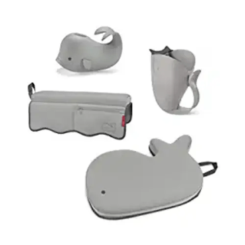 Skip Hop Moby Baby Bath Essential Set, Grey