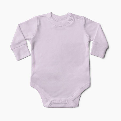 Goumi Kids x Babylist Solid Long Sleeve Bodysuit - Lilac, 3-6 M