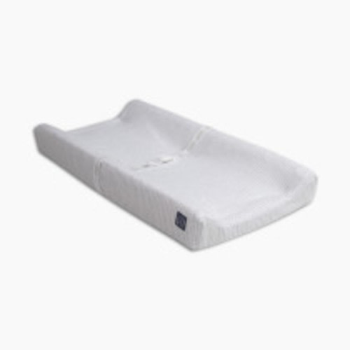 Delta Children babyGap Contoured Changing Pad with Cooling Cover - Grey Stripe