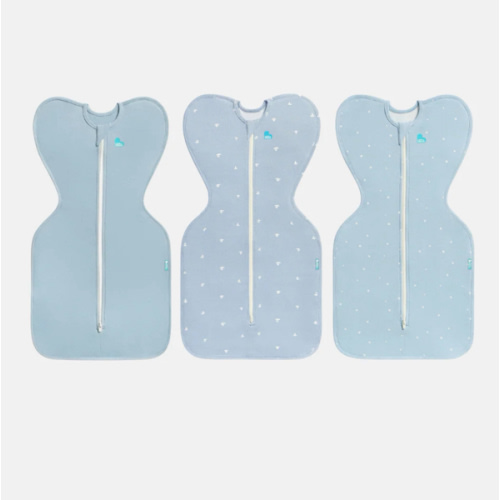 Swaddle Up Starter Bundle 0.2 | 1.0 TOG | Soft Blue | Mist Blue Boats | Blue Twinkle