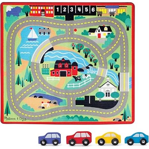 Melissa & Doug Round The Town Road Rug (FFP)