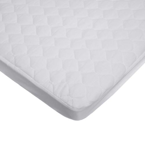 American Baby Company Waterproof Fitted Cradle/Bassinet Mattress Protector 33" x 15" - 100% Cotton Quilted Top, Noiseless, Ultra-Soft & Breathable Cradle/Bassinet Mattress Pad Cover