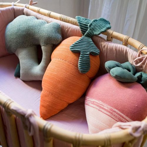 Kids Lorena Canals Cathy The Carrot Knitted Cushion