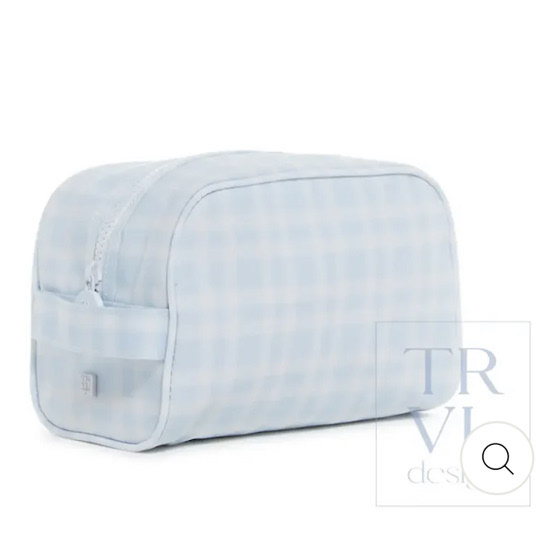 Dopp Bag - Stow It - Pimlico Plaid Blue