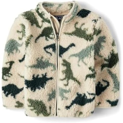 The Children's Place Baby Boy's and Toddler Cozy Fuzzy Sherpa Jacket
