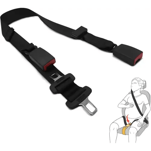 Pregnancy Seat Belt - Seat Belt Adjuster For Pregnant Women - Pregnancy Seat Belt For Car - Multi-Purpose Comfort Accessories For Car