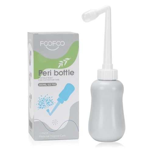 Peri Bottle for Postpartum Care, Postpartum Essentials, Feminine Care 12 oz Gray (Gray)