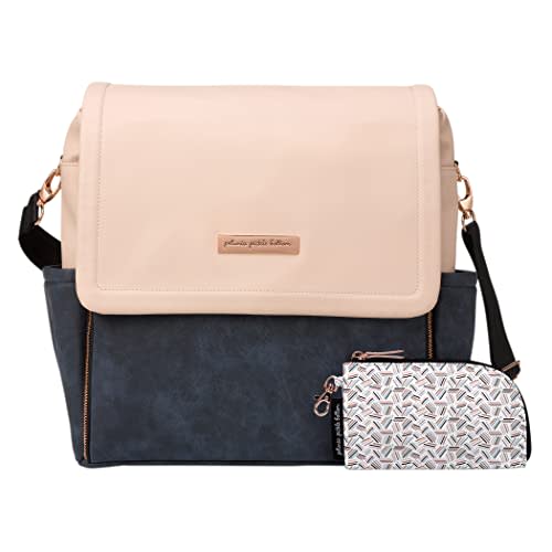 Petunia Pickle Bottom Boxy Backpack, Diaper Bag, Stylish Baby Bag, Spacious Backpack, On-The-Go Moms, Indigo Blush