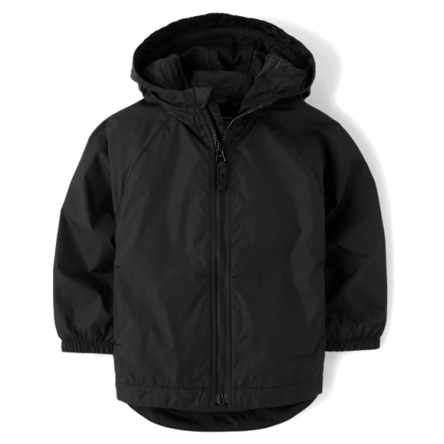 Baby And Toddler Boys Windbreaker Jacket - Black