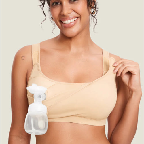 Natrelax® Velcro All-in-One Nursing & Pumping Bra
